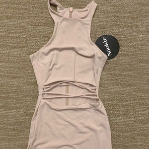 Nookie Mi Amore High Neck Dress NWT